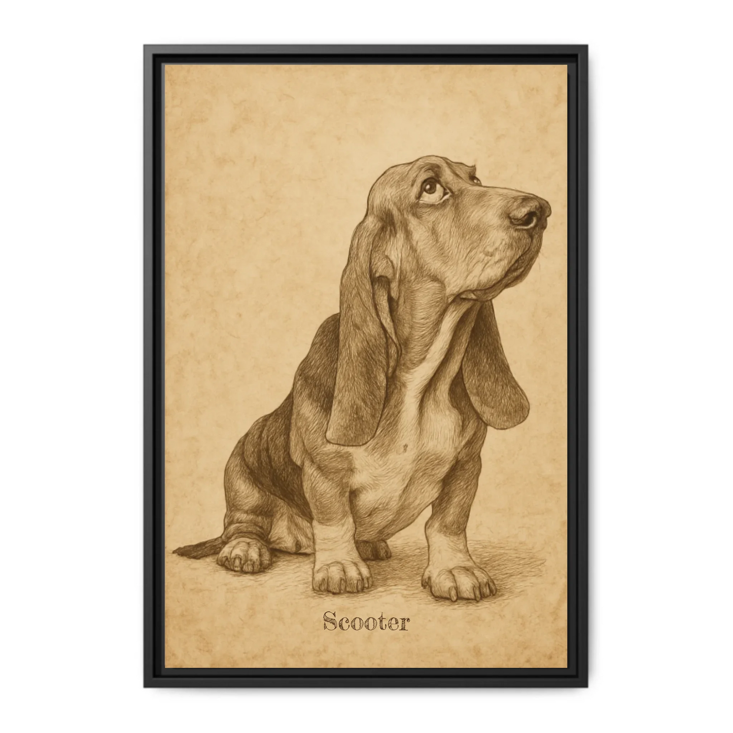 Vertical black 16 x 24