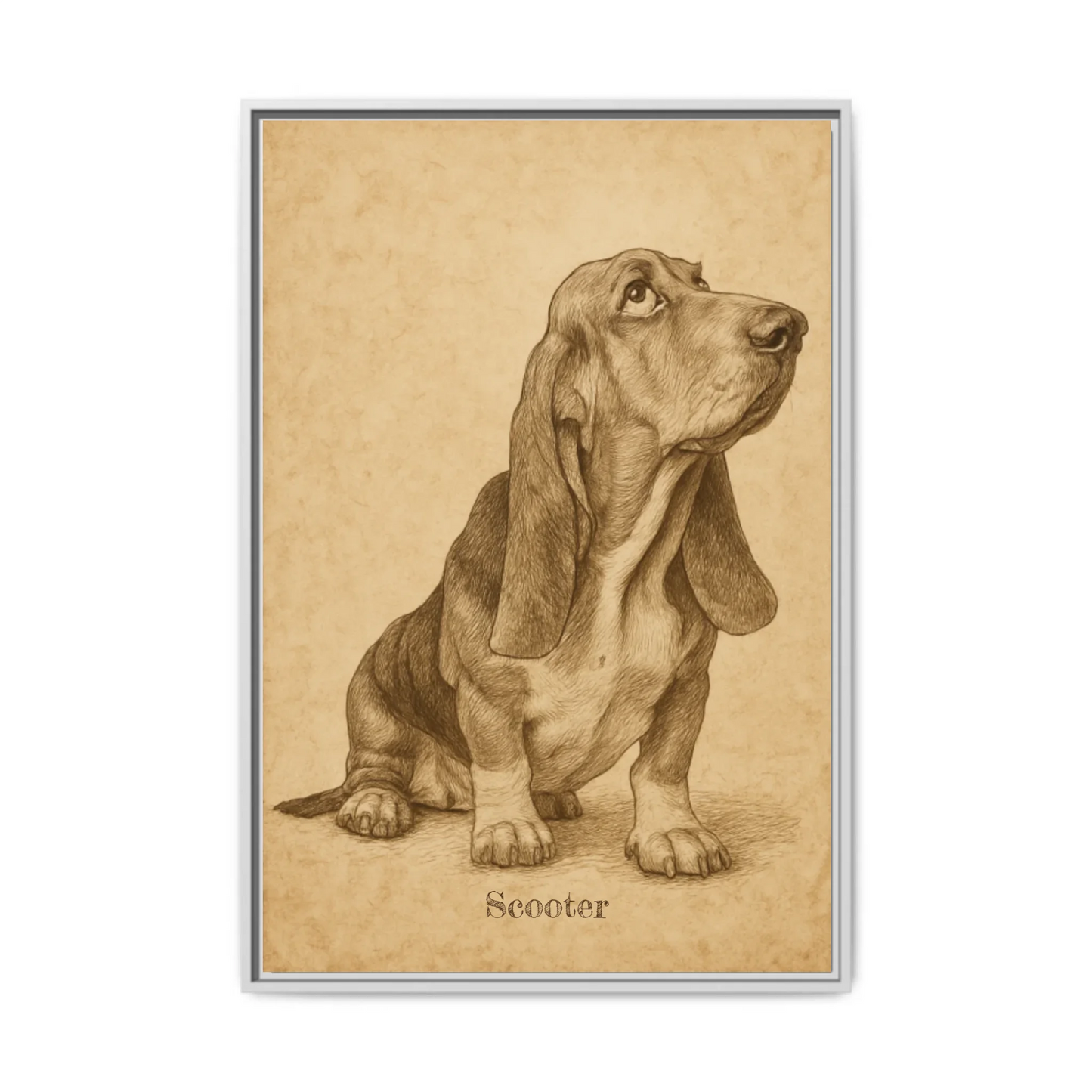 Vertical white 24 x 36