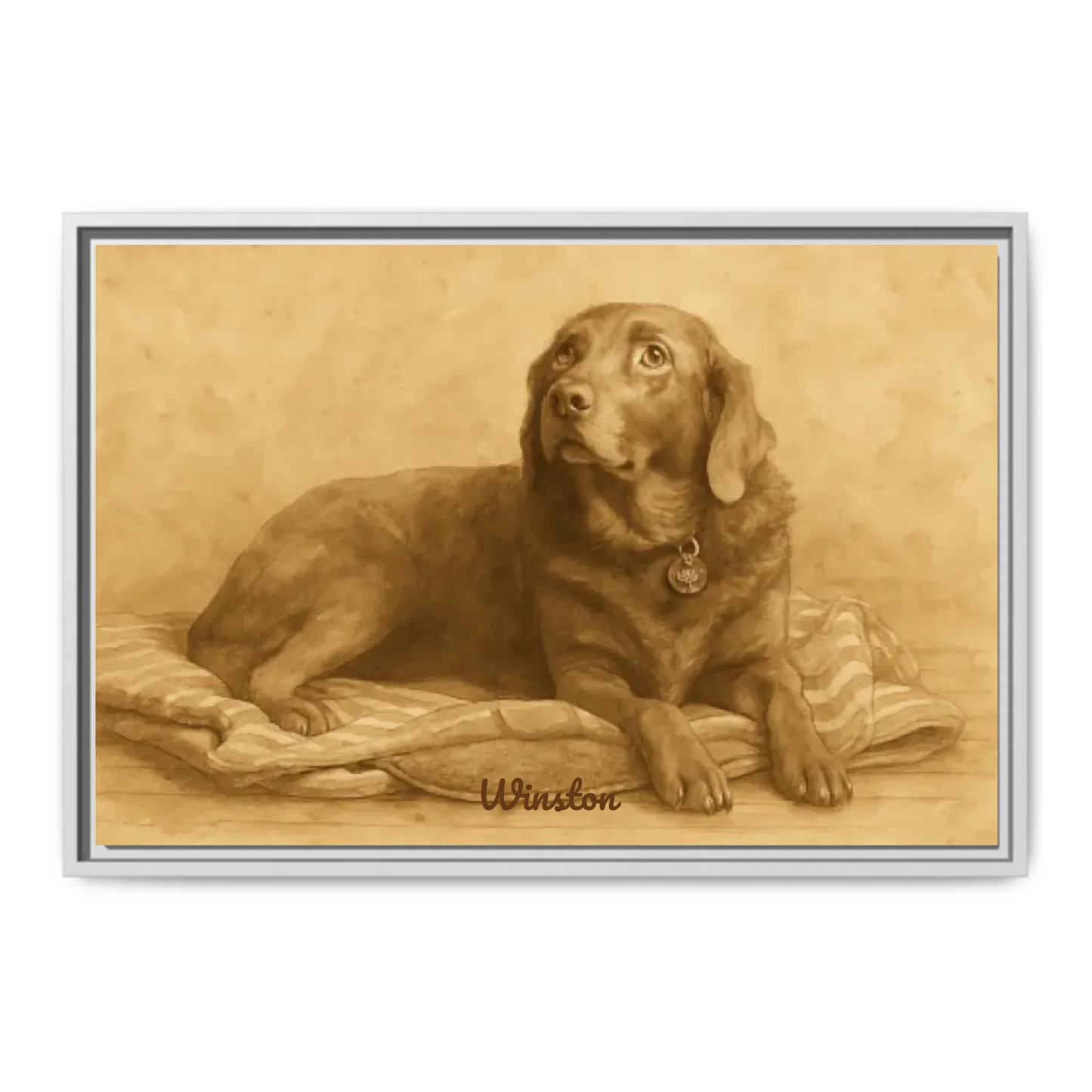 Horizontal white 24 x 16