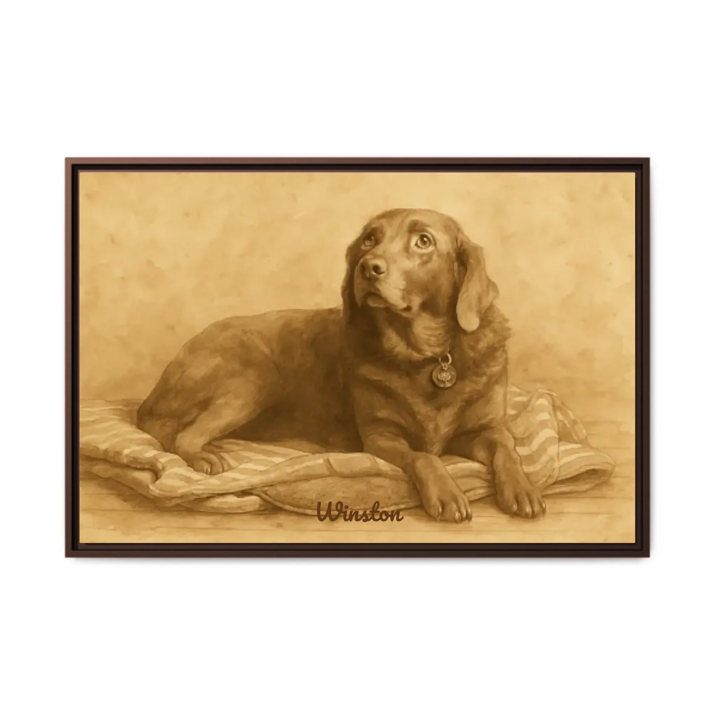 Horizontal espresso 36 x 24