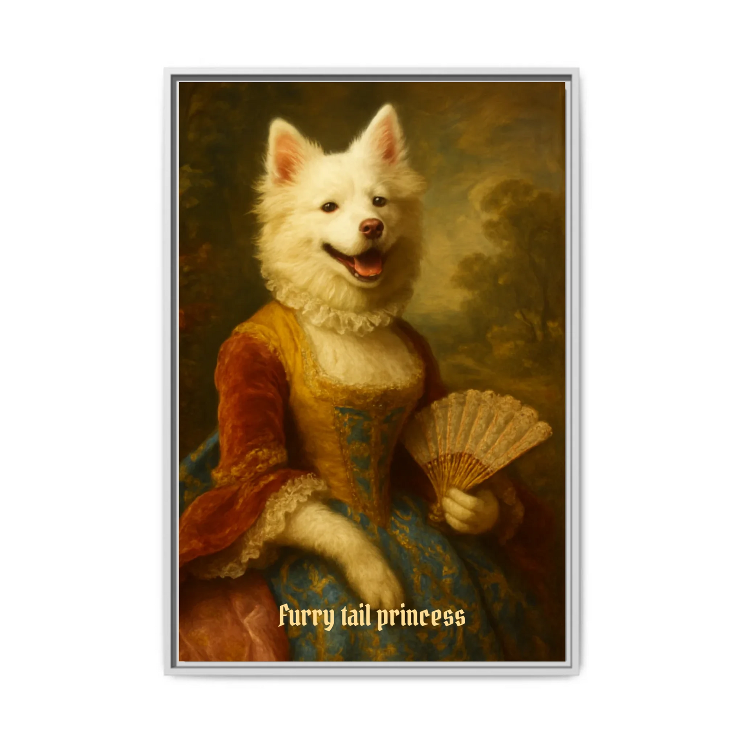 Vertical white 24 x 36