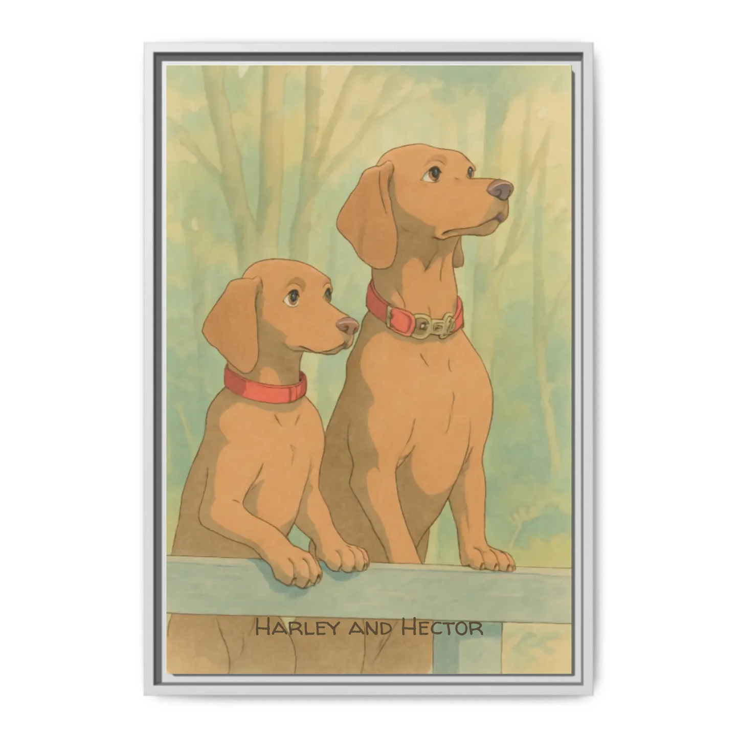 Vertical white 16 x 24