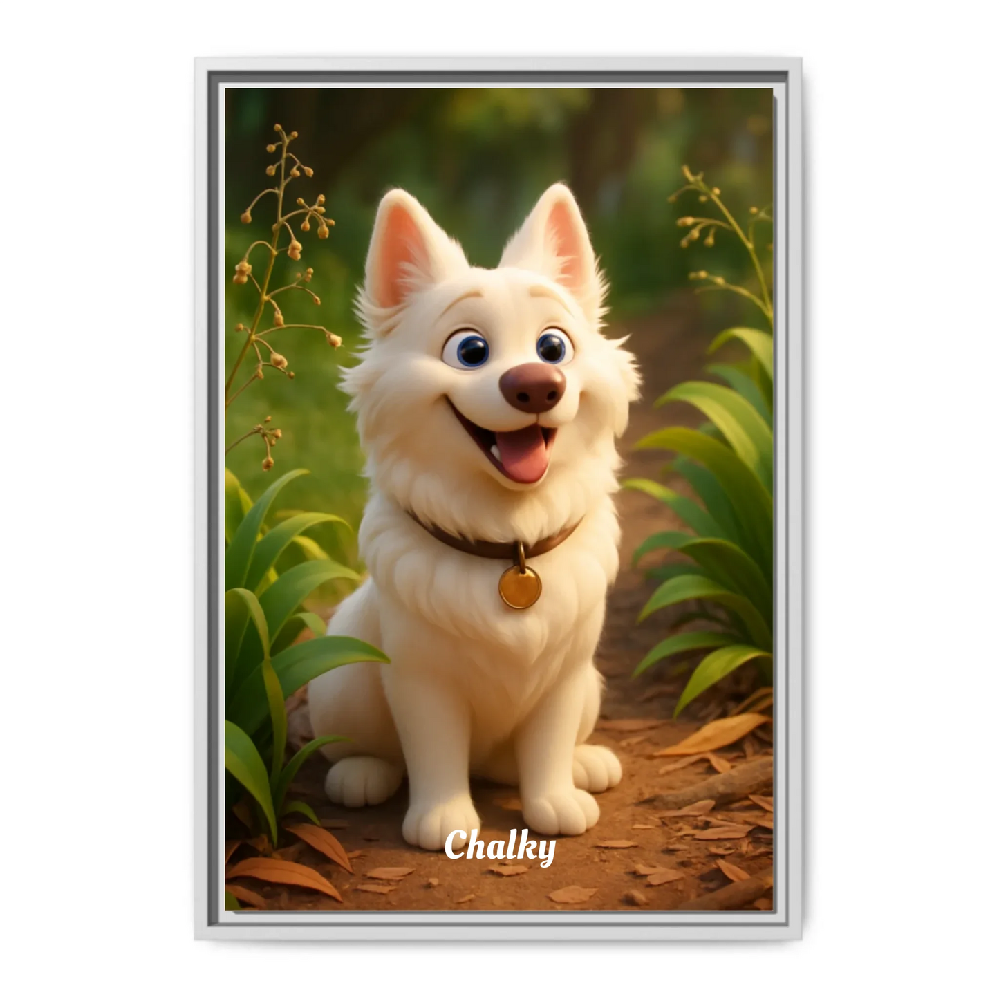 Vertical white 16 x 24