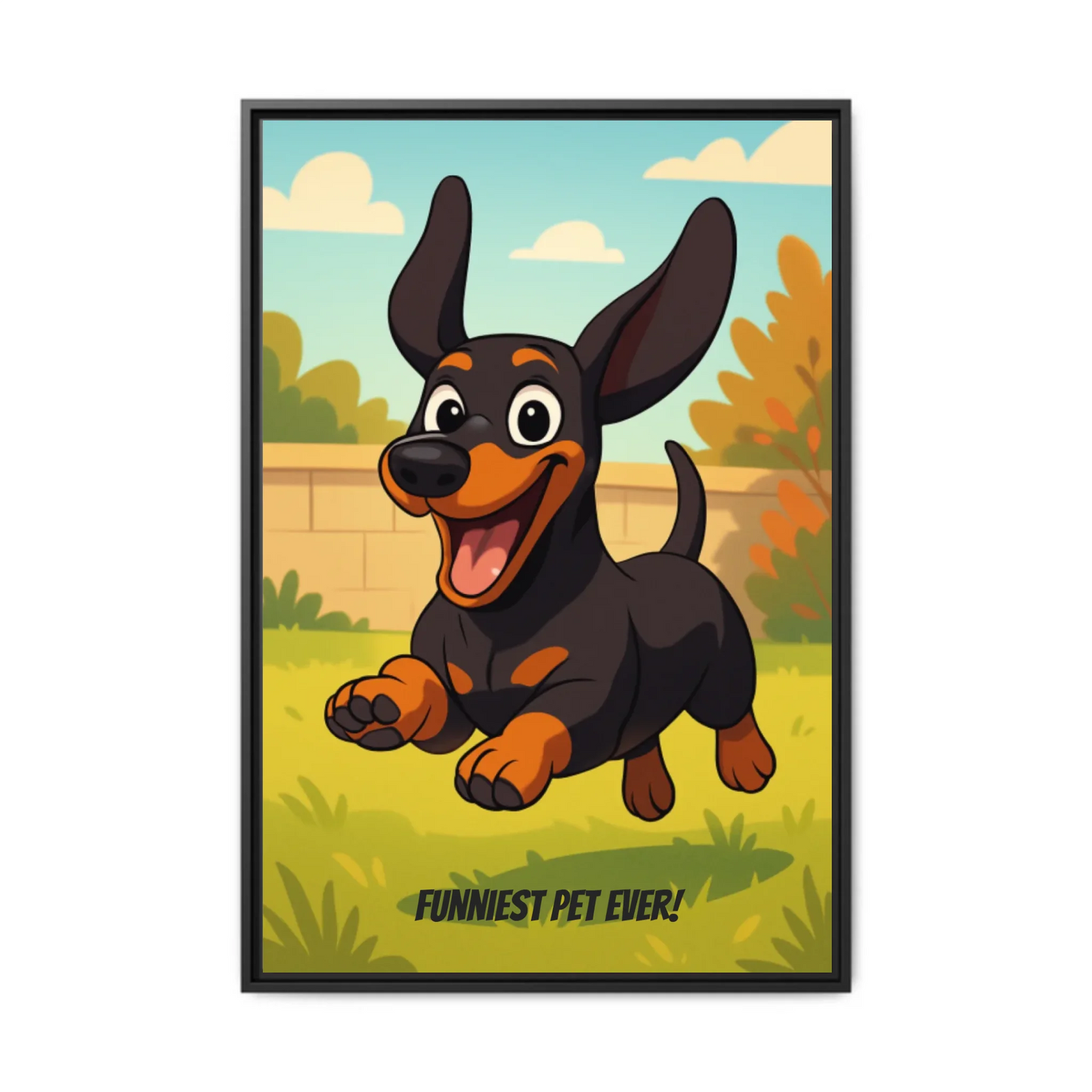 Vertical black 24 x 36