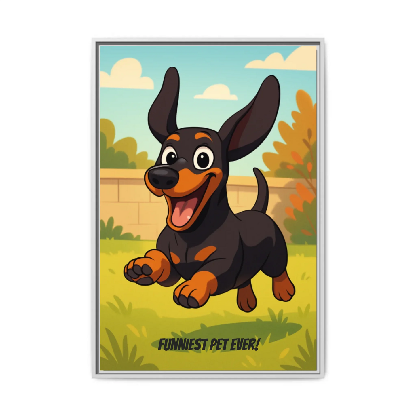 Vertical white 24 x 36