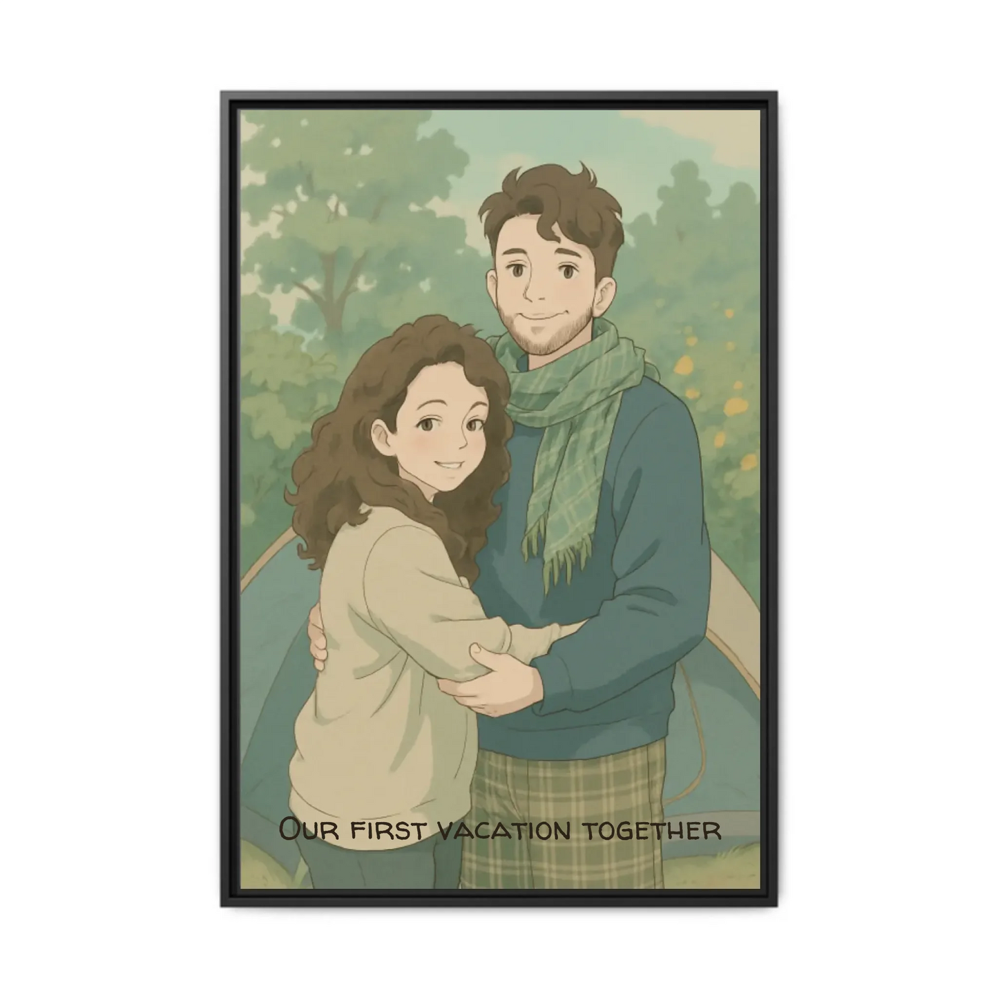 Vertical black 24 x 36