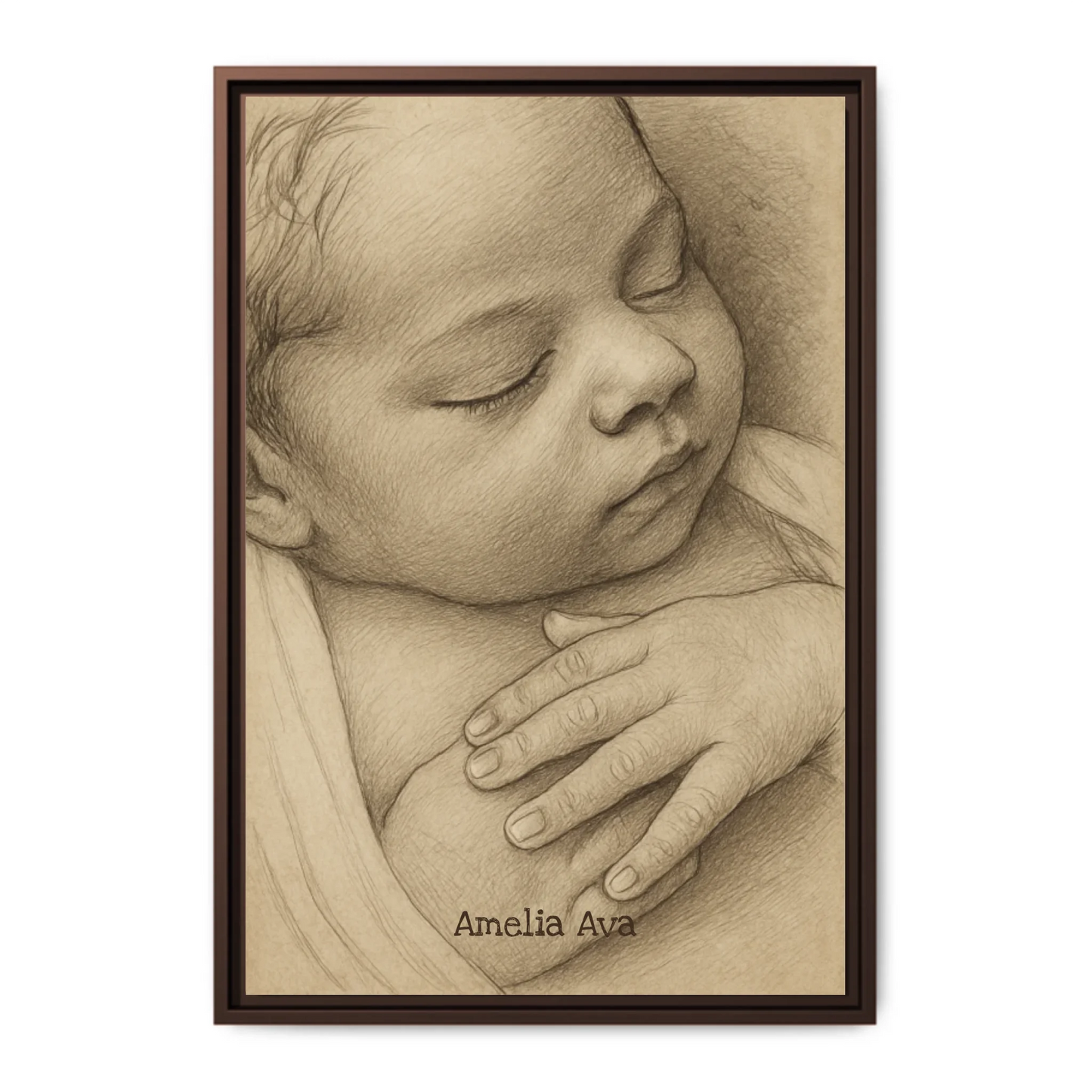 Vertical espresso 16 x 24