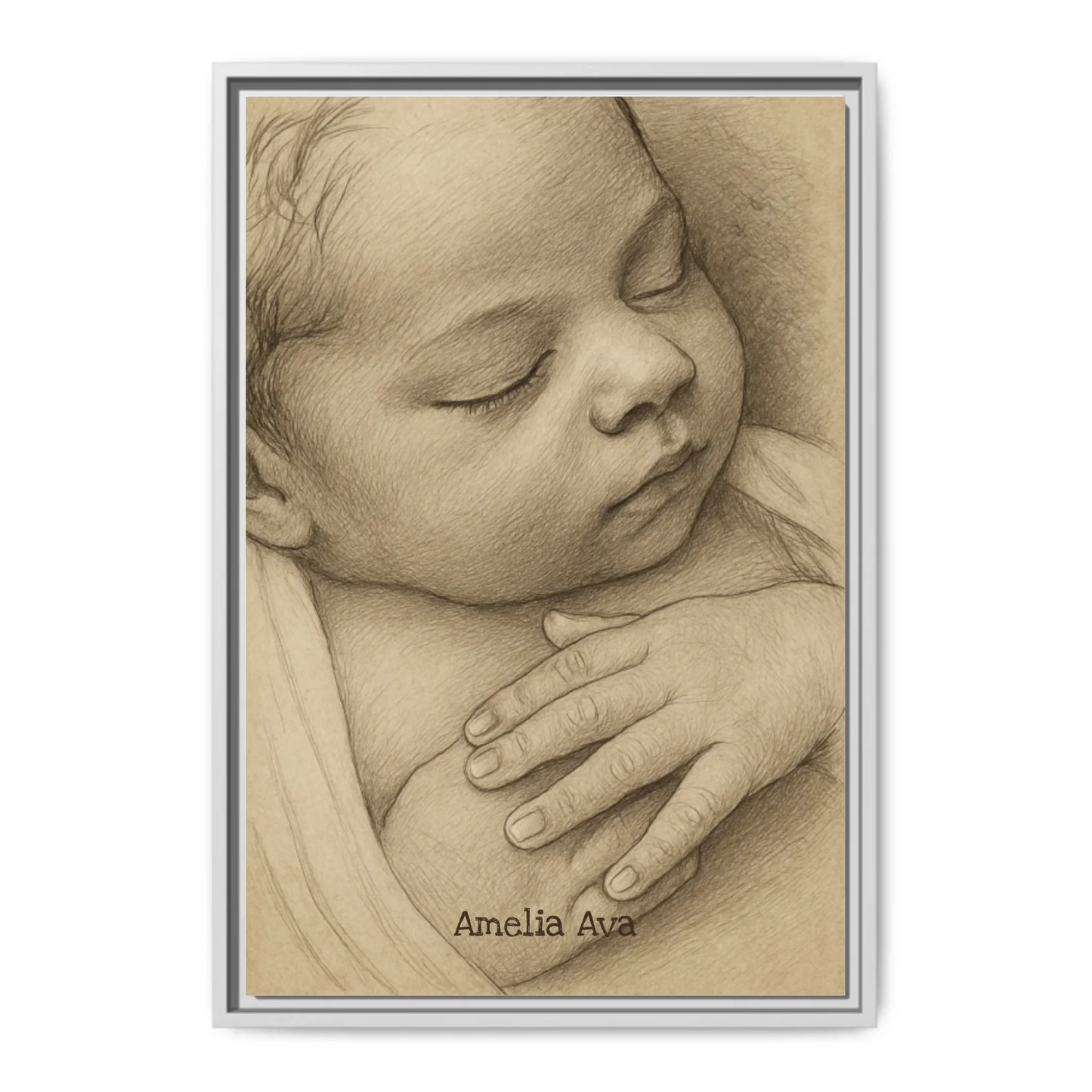 Vertical white 16 x 24