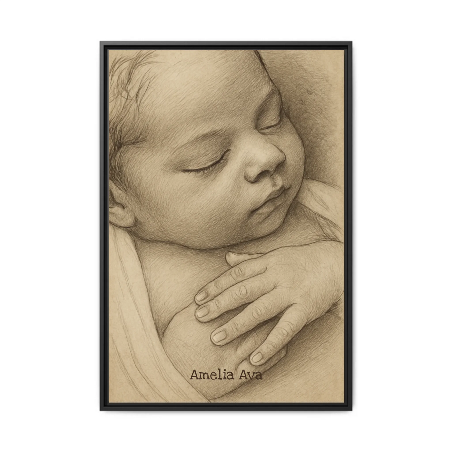 Vertical black 24 x 36