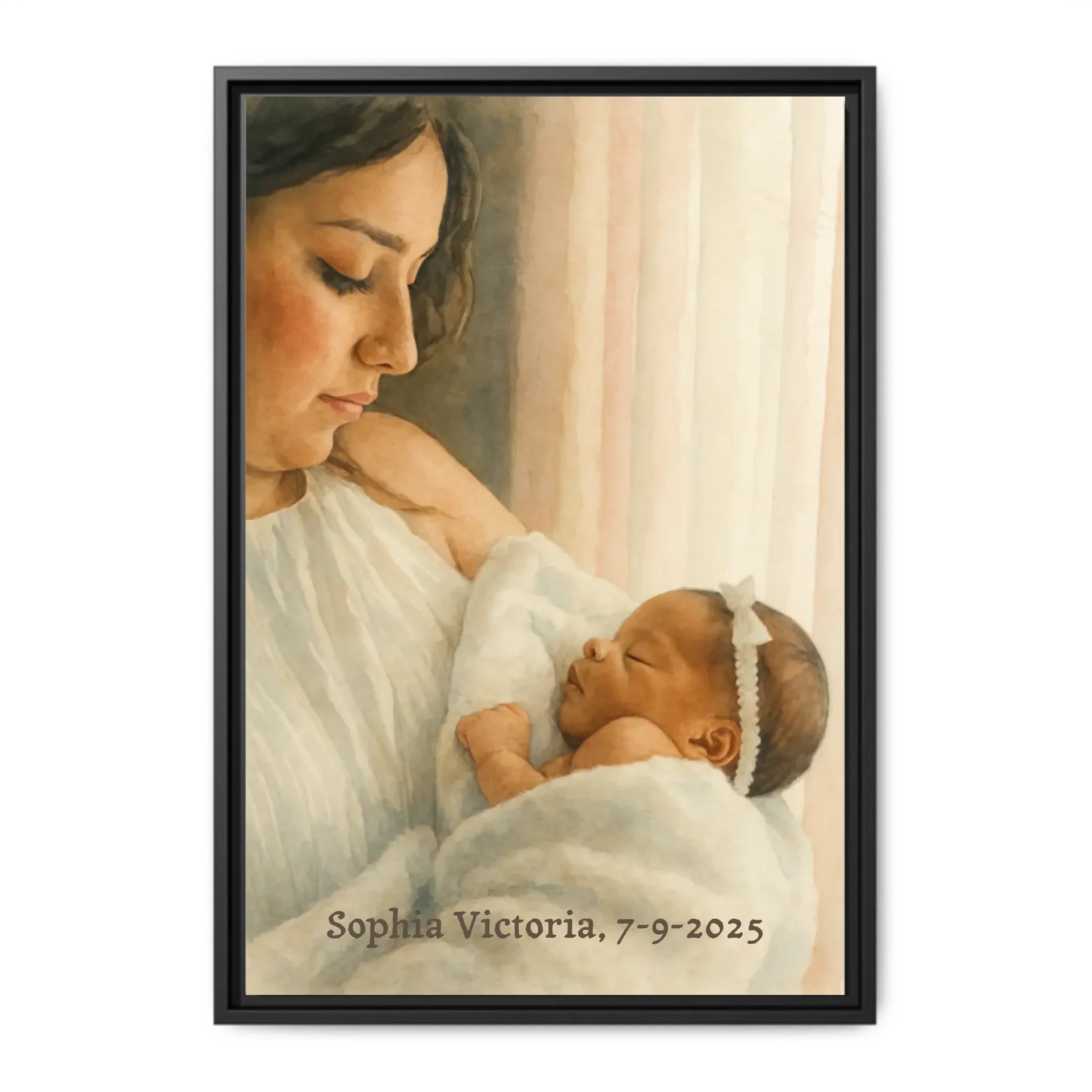 Vertical black 16 x 24