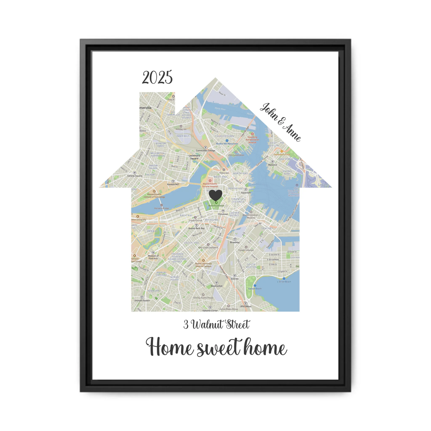 Vertical black 18 x 24