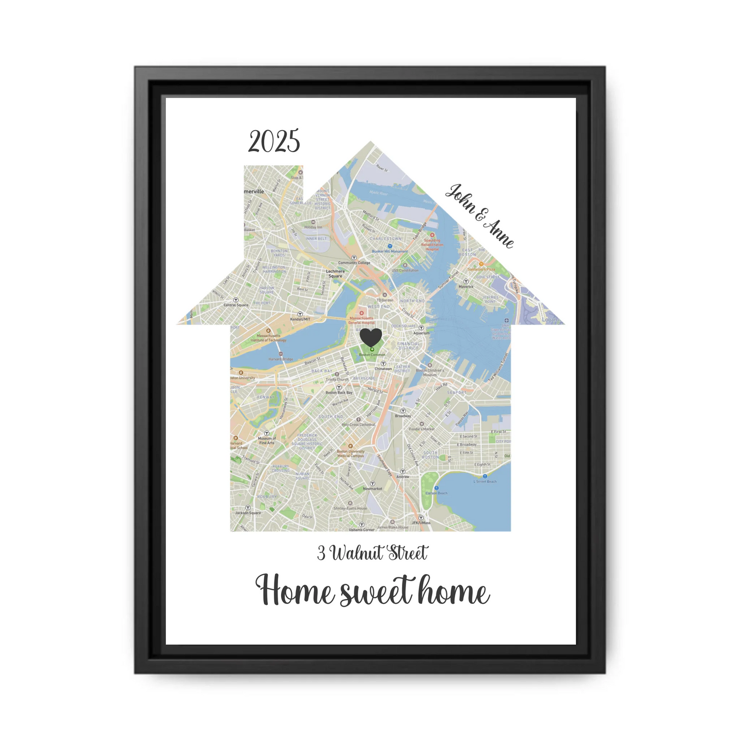 Vertical black 12 x 16