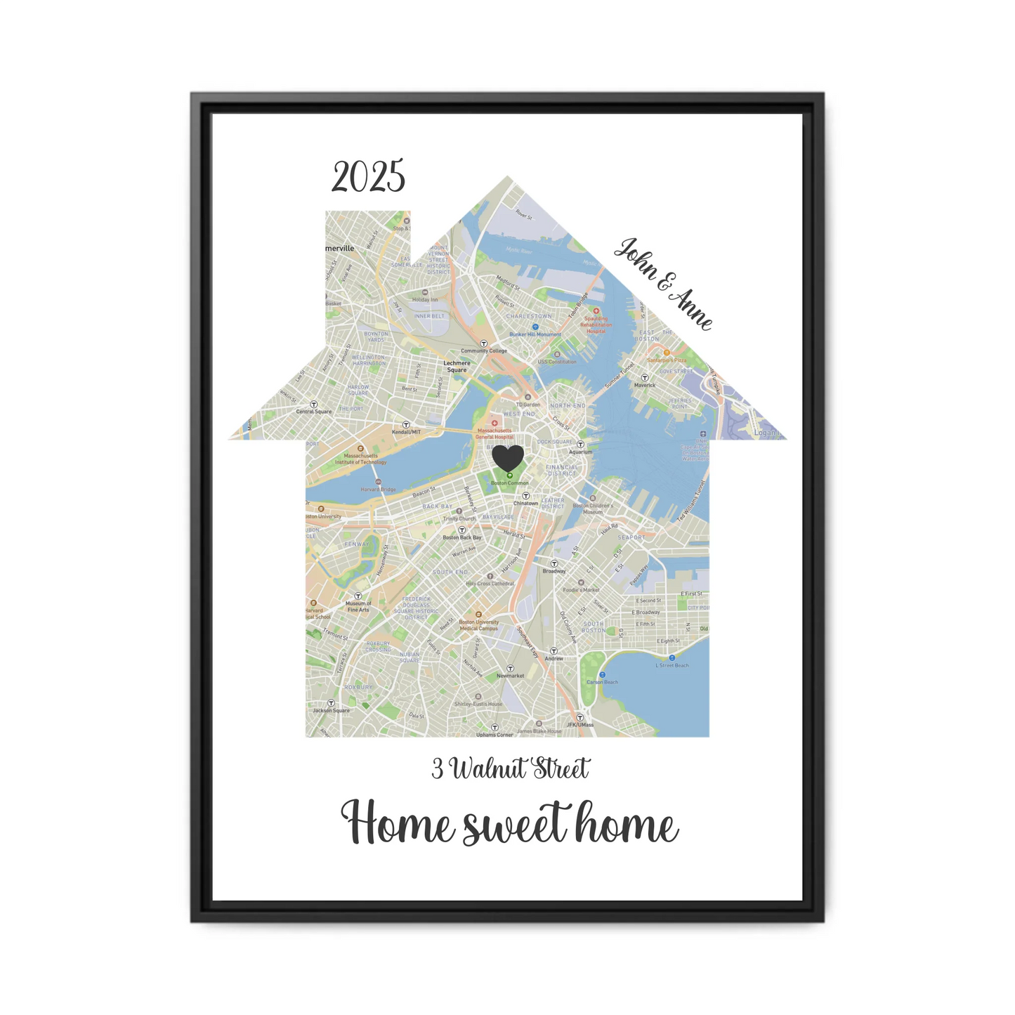 Vertical black 24 x 32