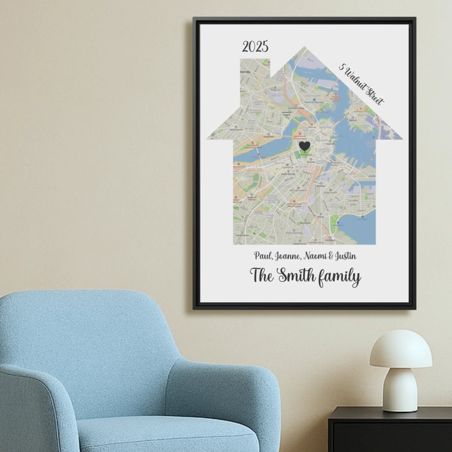 Family home map