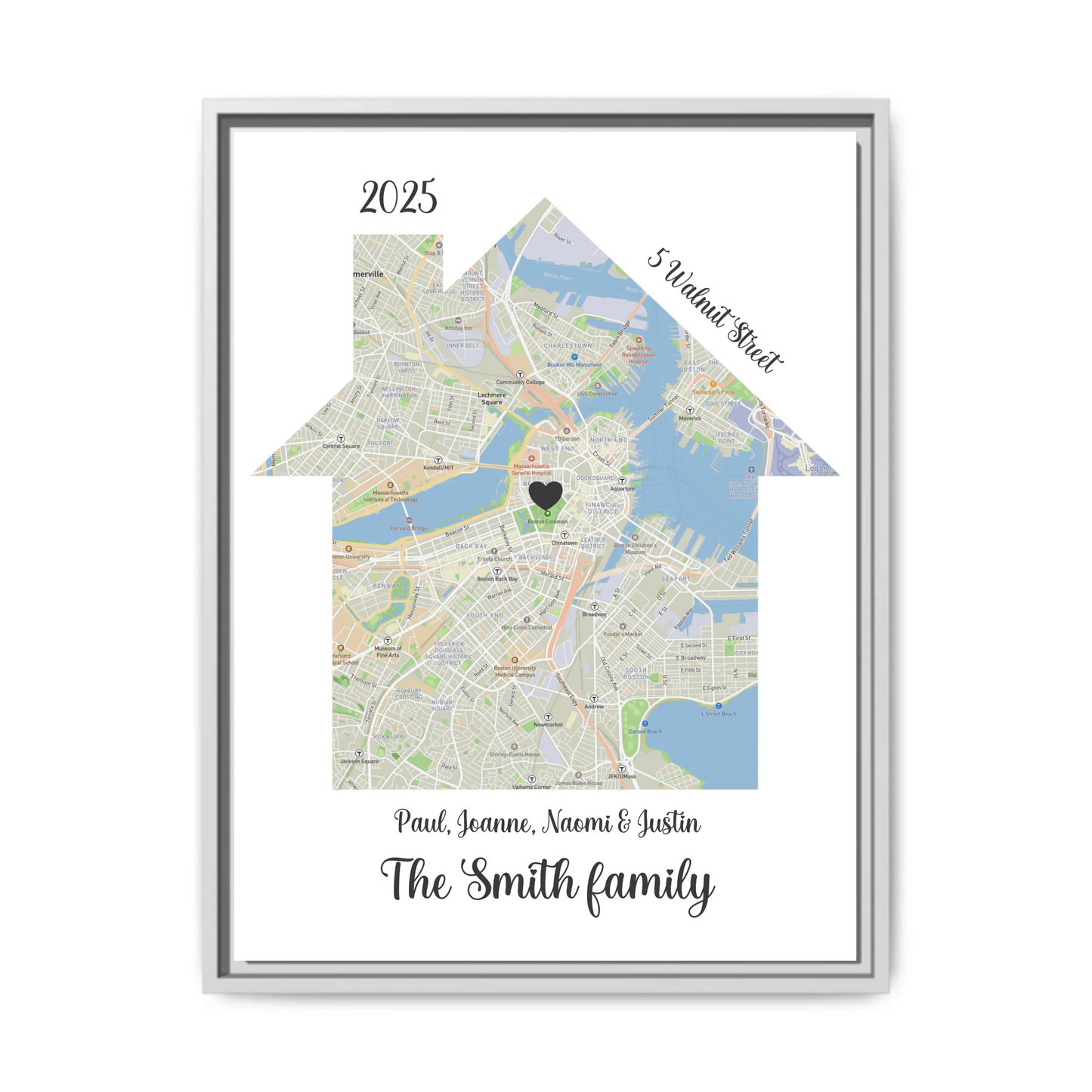 Vertical white 18 x 24