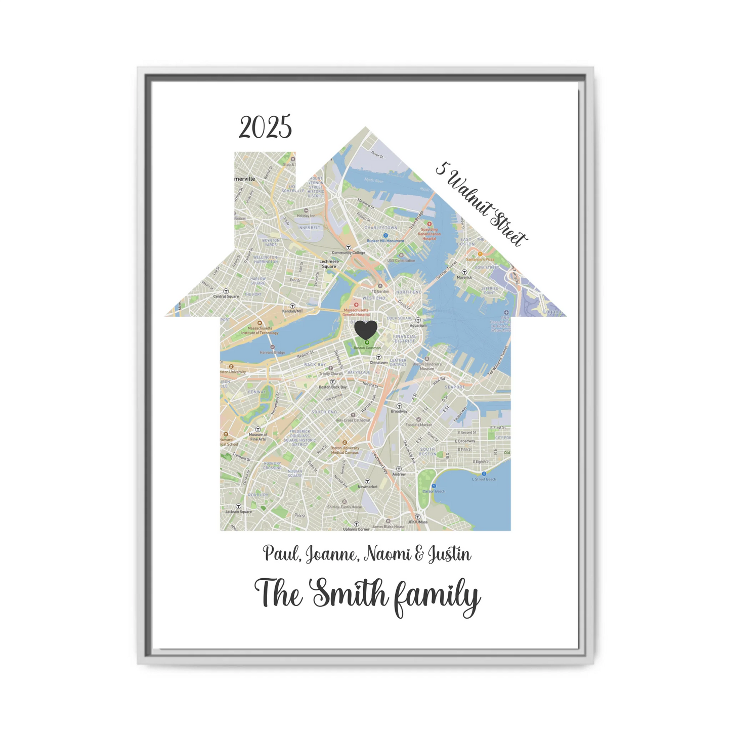 Vertical white 24 x 32