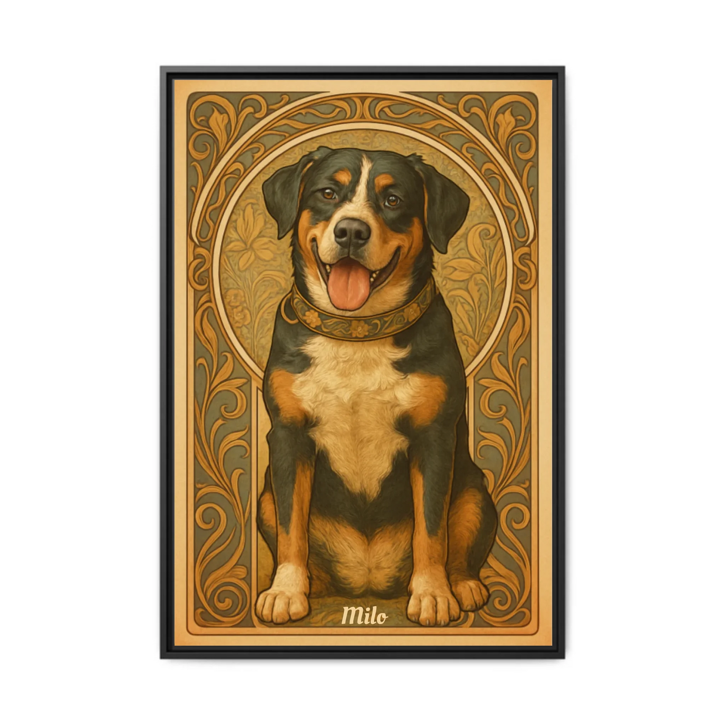 Vertical black 24 x 36