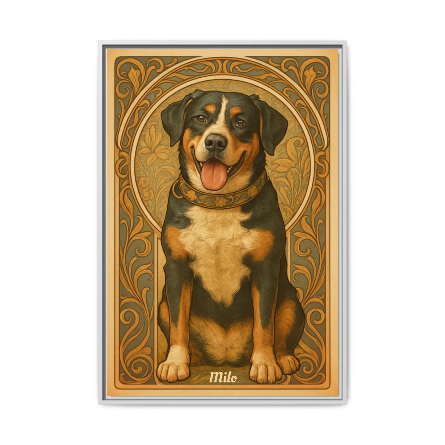 Vertical white 24 x 36