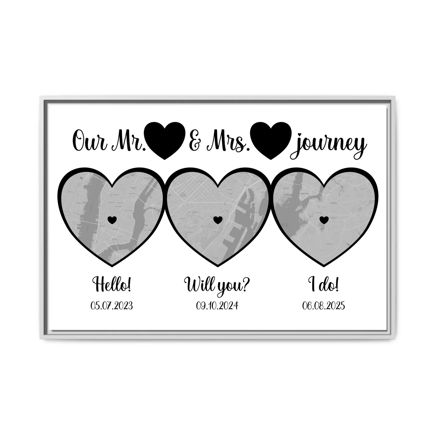 Horizontal white 36 x 24