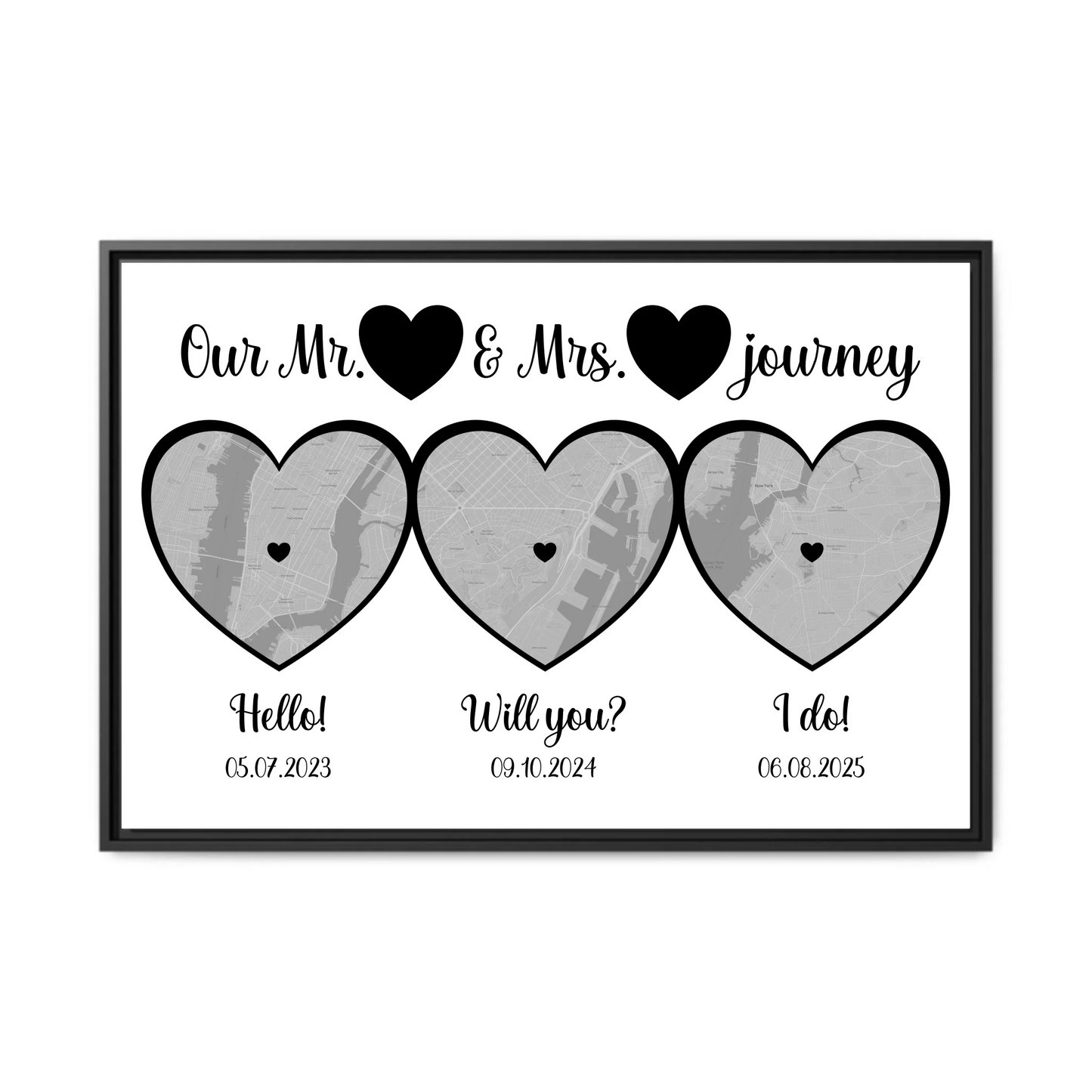 Horizontal black 36 x 24