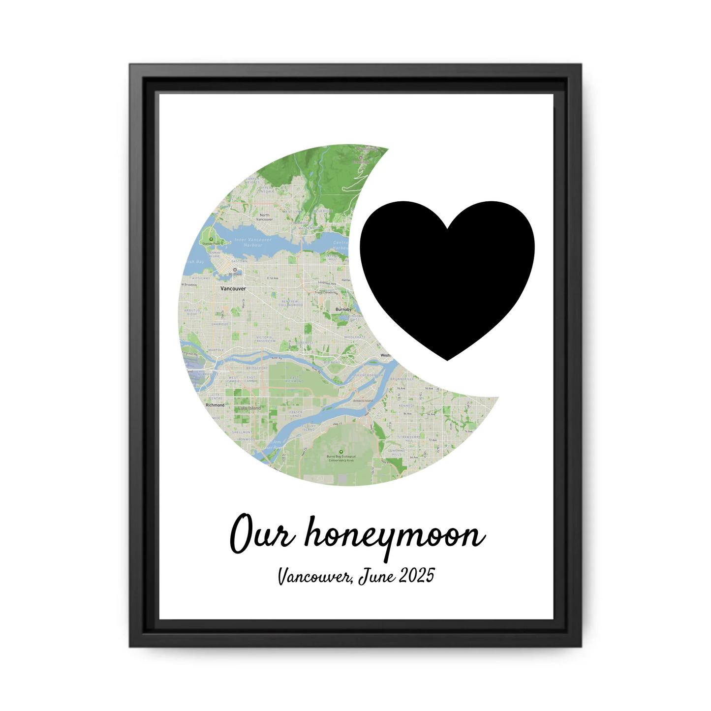 Vertical black 12 x 16