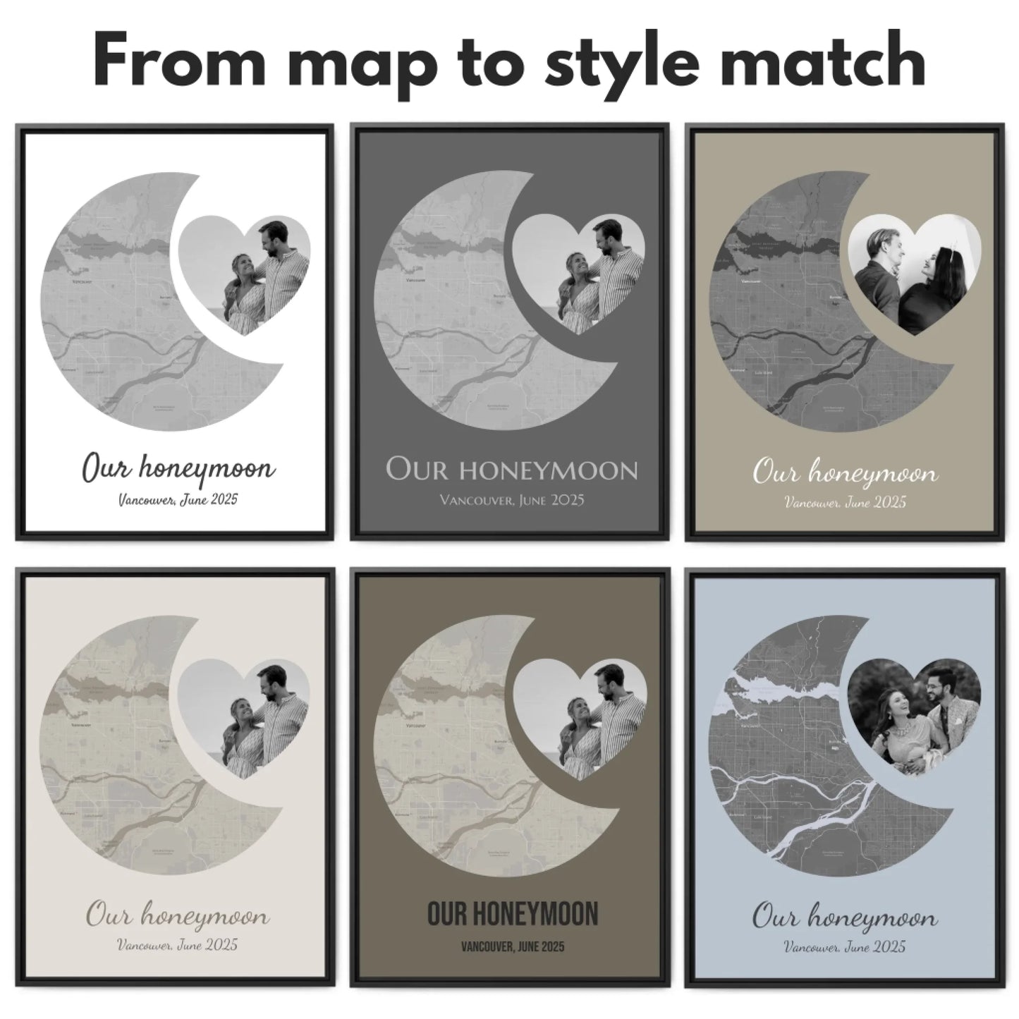 Honeymoon map b&w hover