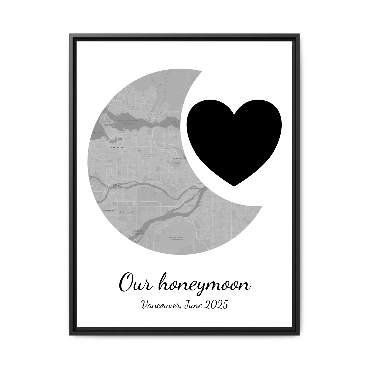 Vertical black 24 x 32