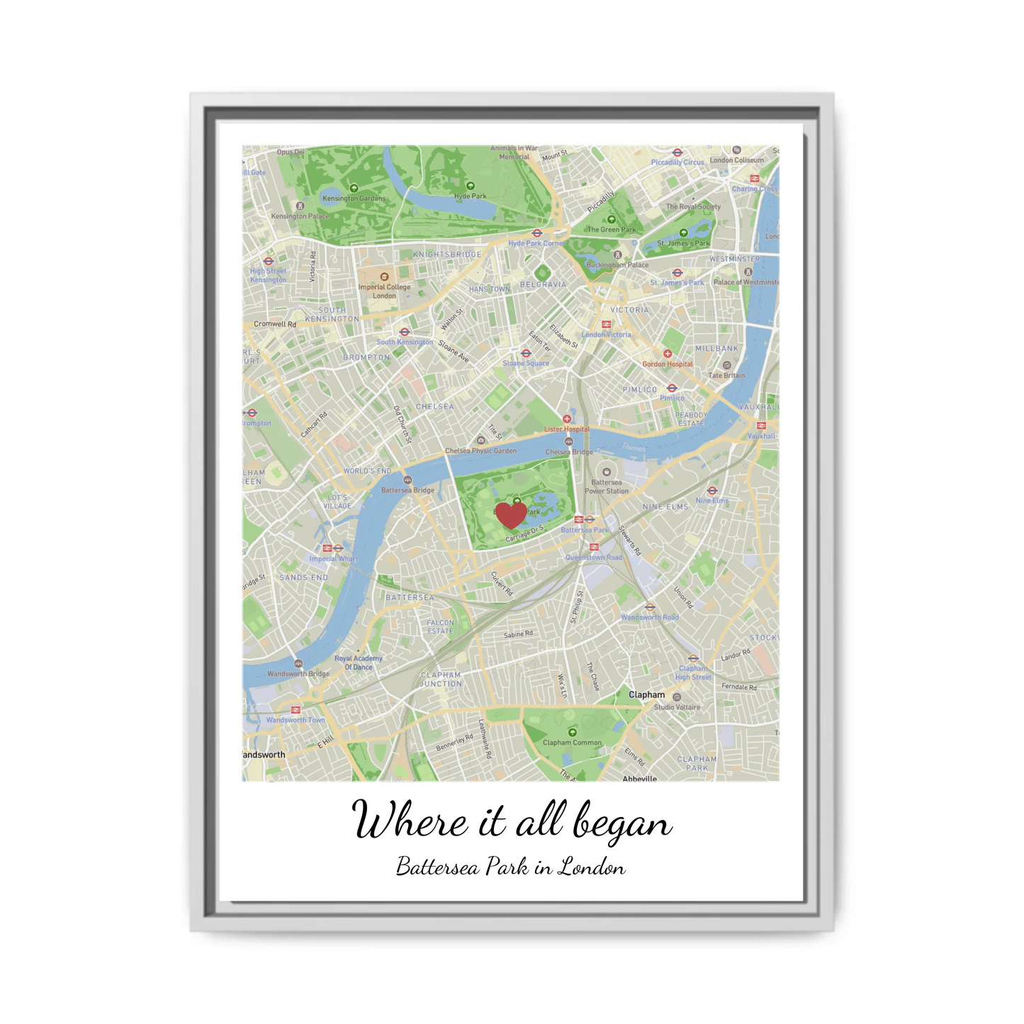 Vertical white 18 x 24