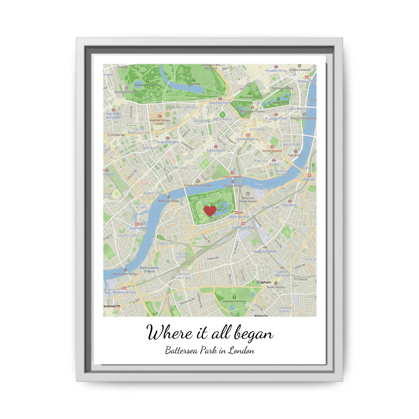 Vertical white 12 x 16