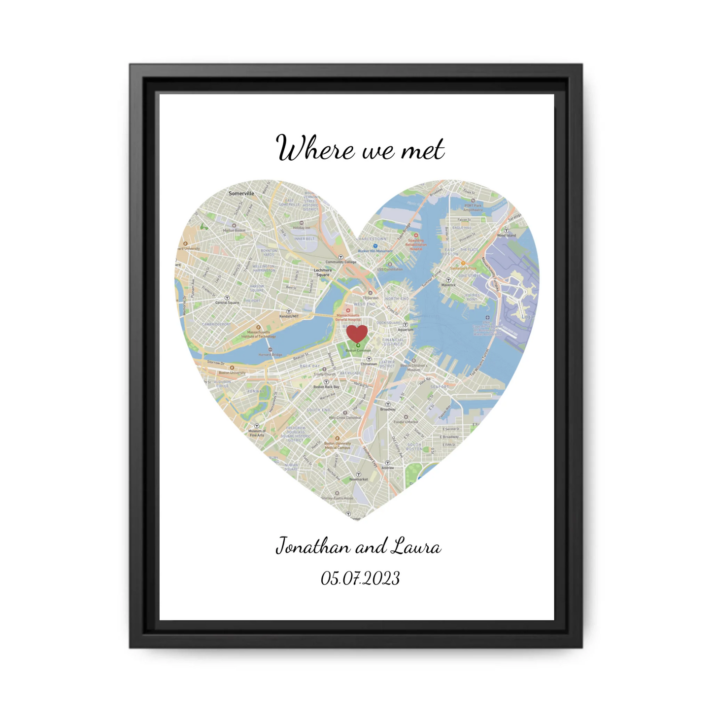 Vertical black 12 x 16