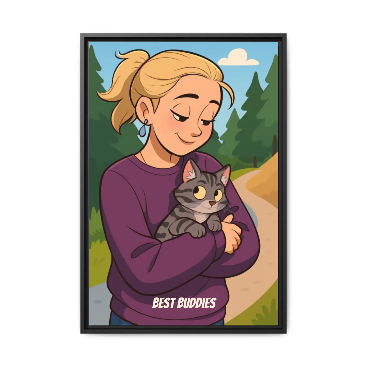 Vertical black 20 x 30