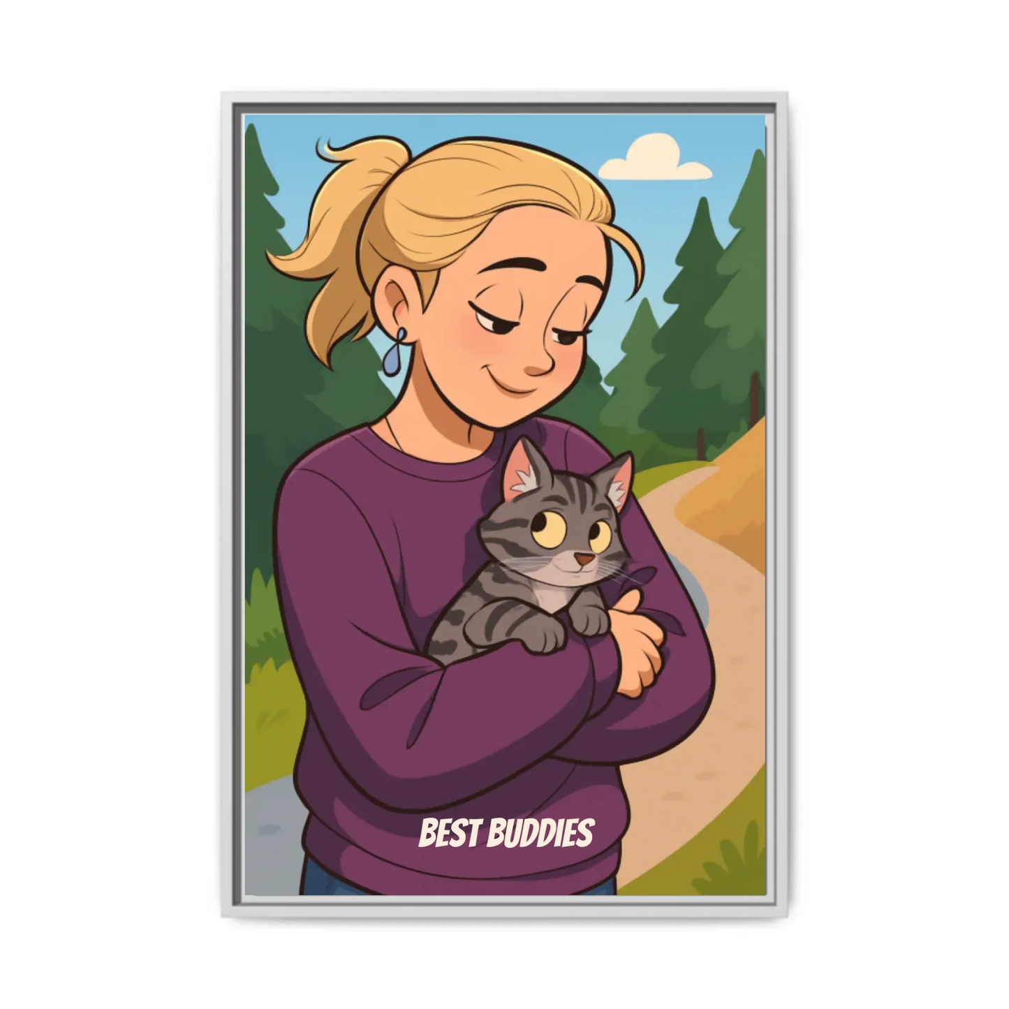 Vertical white 20 x 30