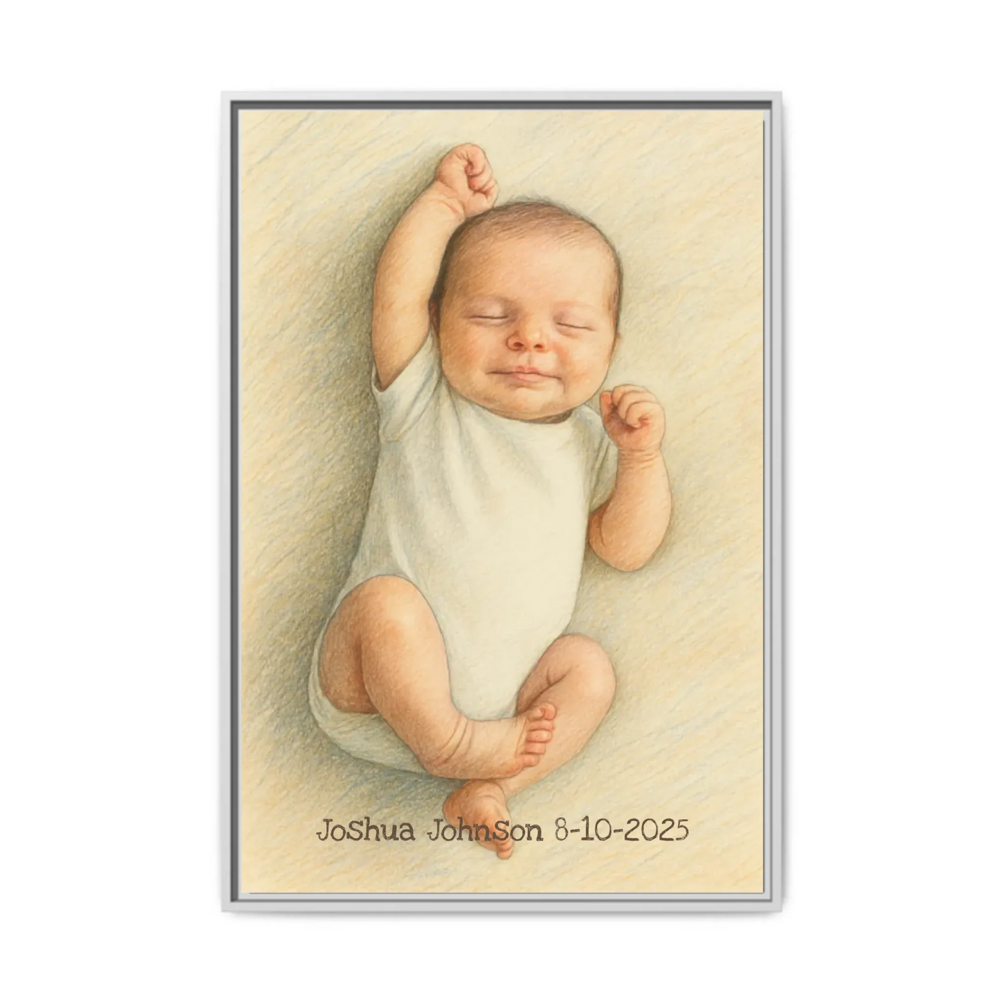 Vertical white 24 x 36