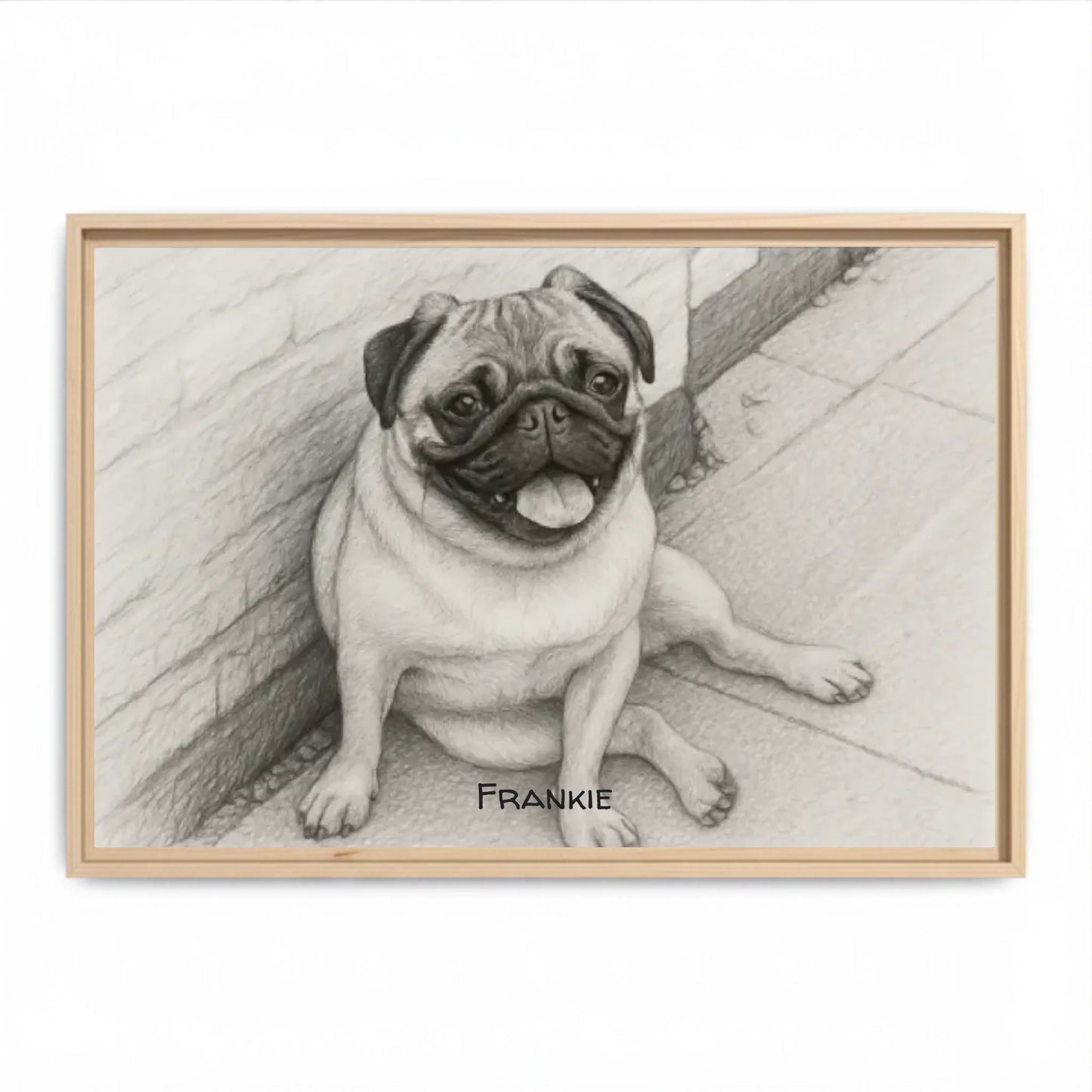 Horizontal wood 24 x 16