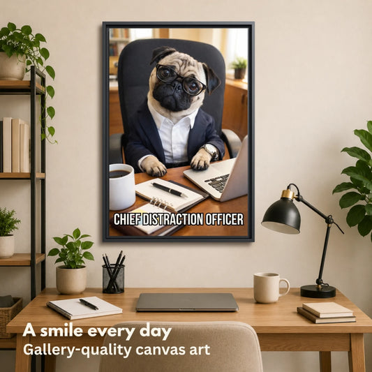 Office Worker Pet Hover Text