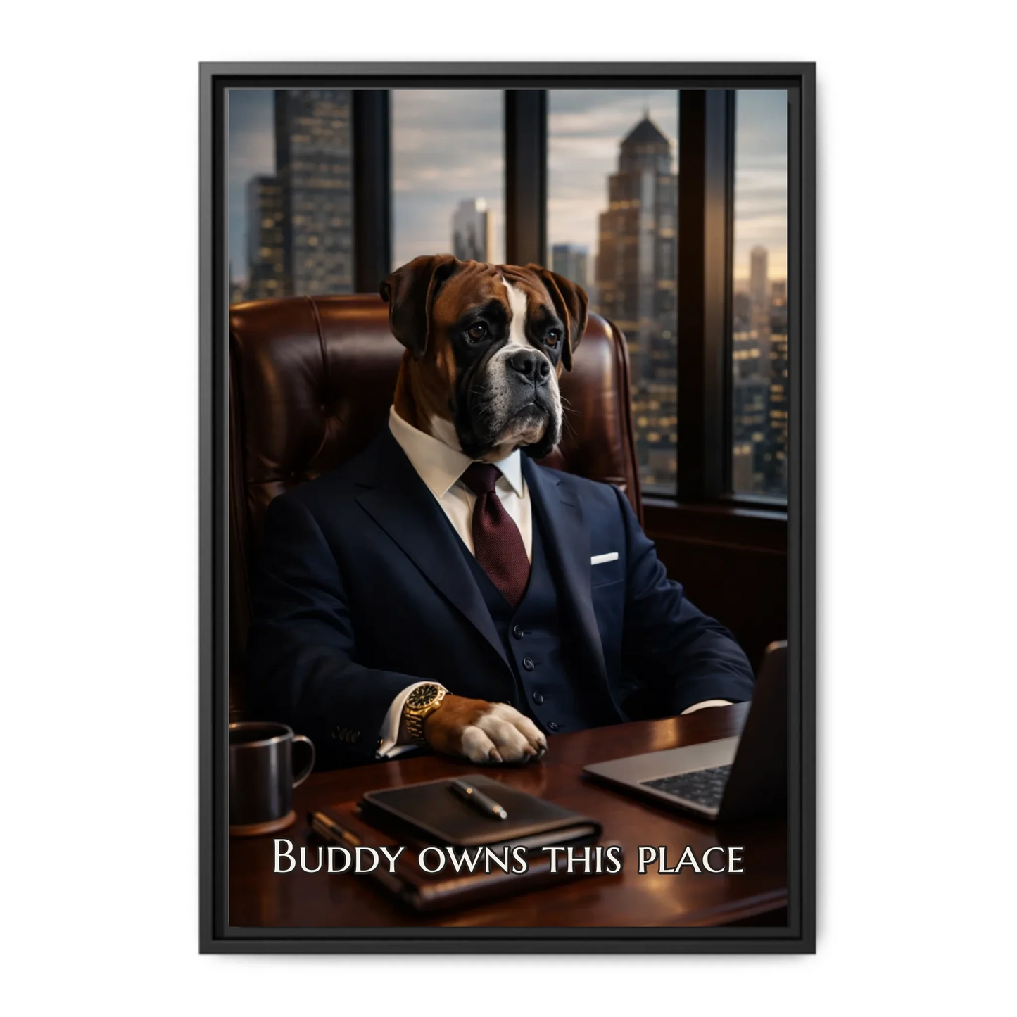 Vertical black 16 x 24