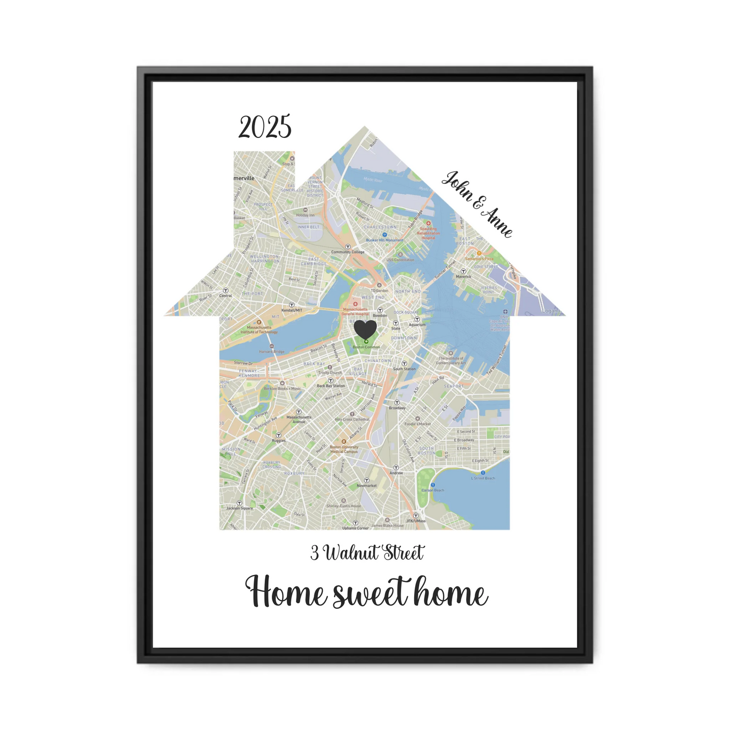 Vertical black 24 x 32