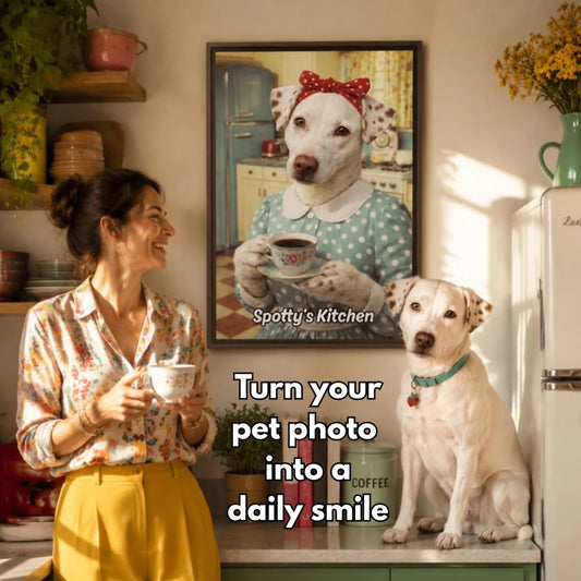 Fifties housewife pet AI