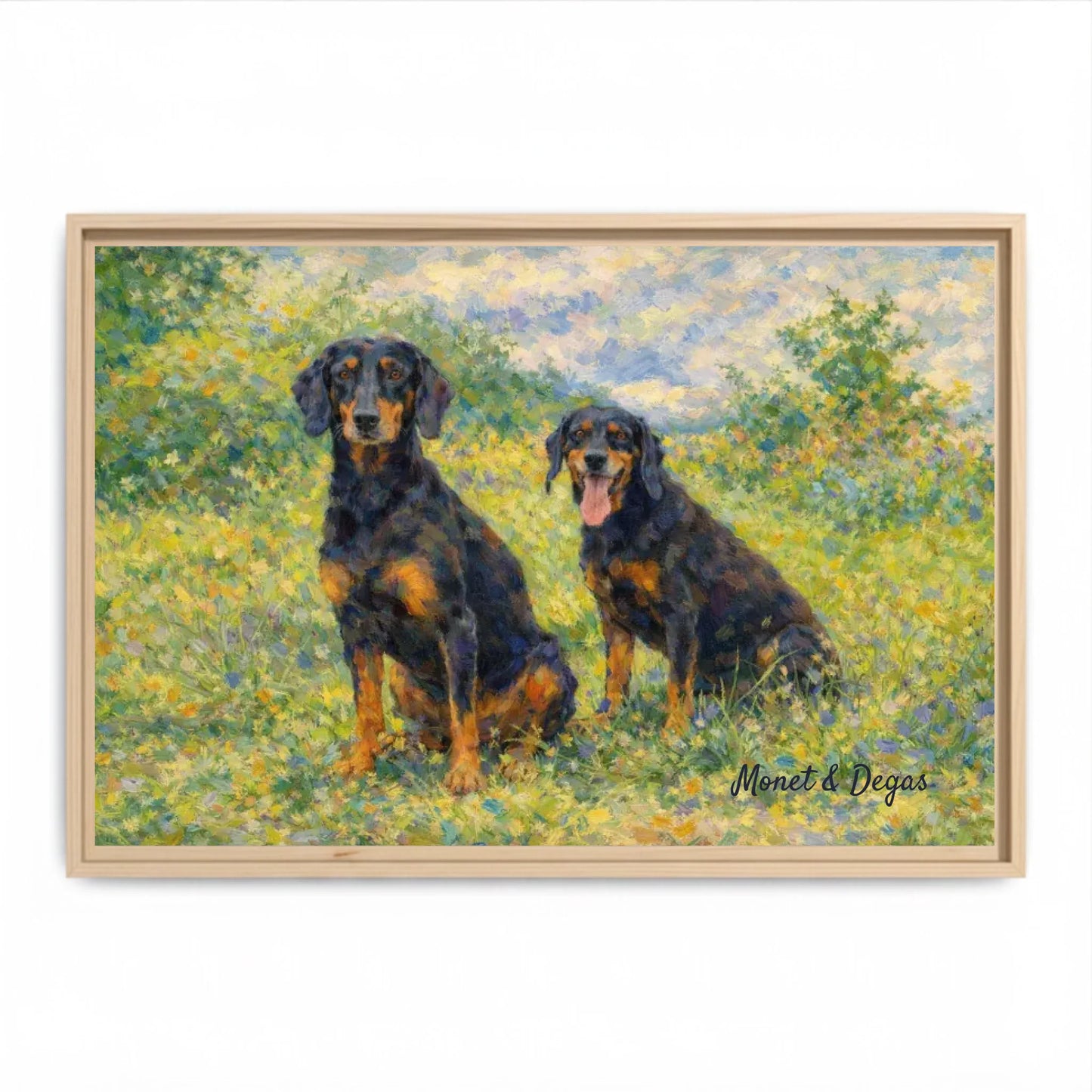 Horizontal wood 24 x 16
