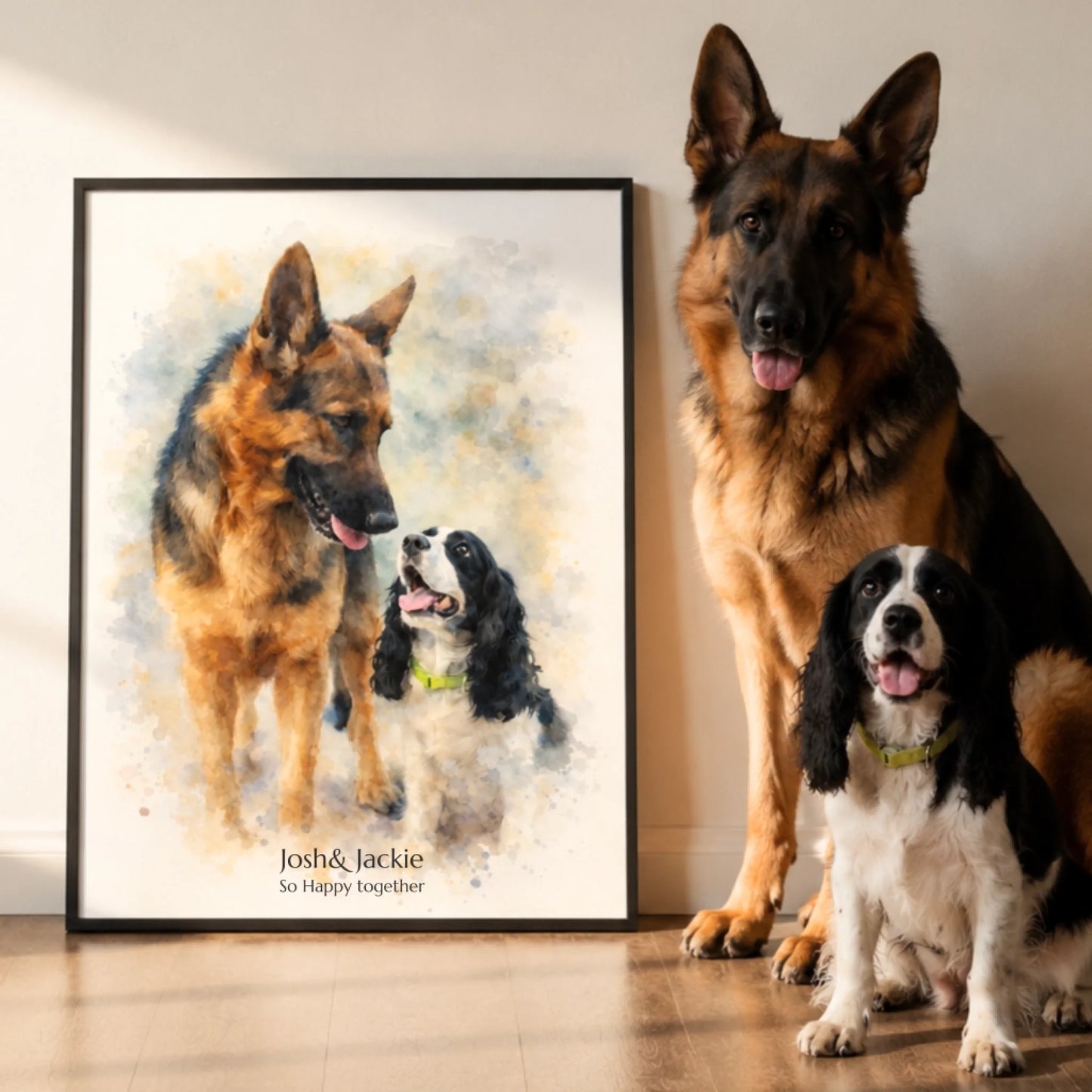 Watercolor Pet Portrait AI