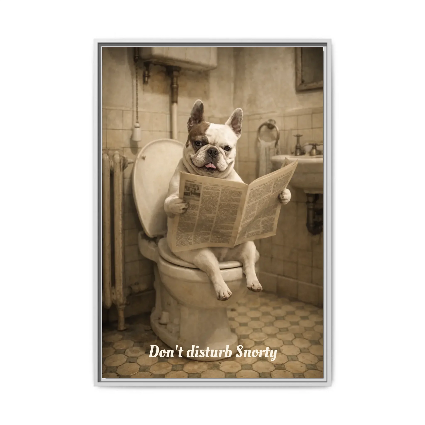 Vertical white 24 x 36