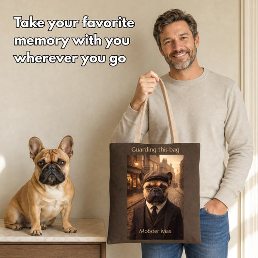 Tote bag 1920s Gangster Pet