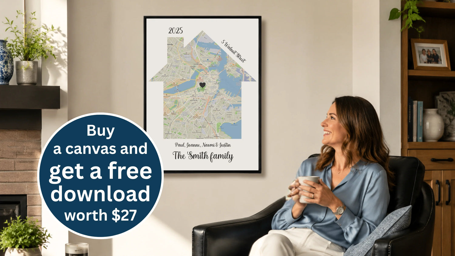 Map Wall Art