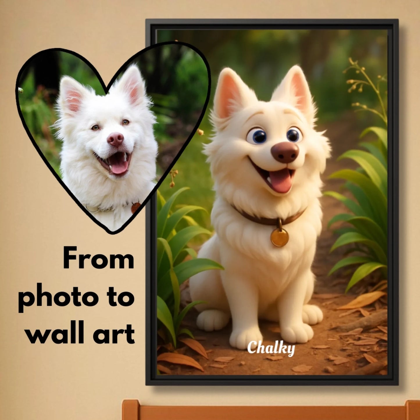 3D animated pet hover