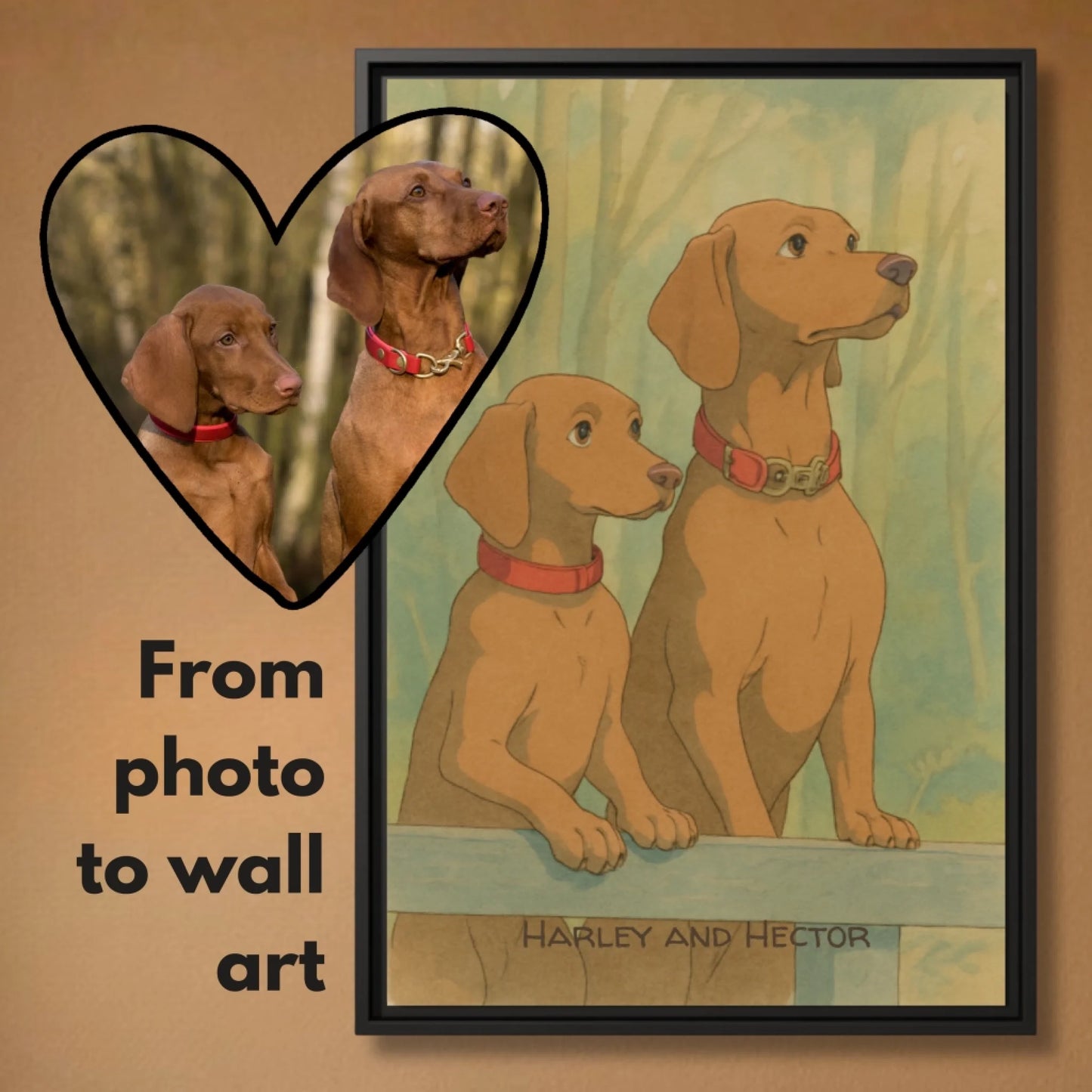 Anime pet vertical hover