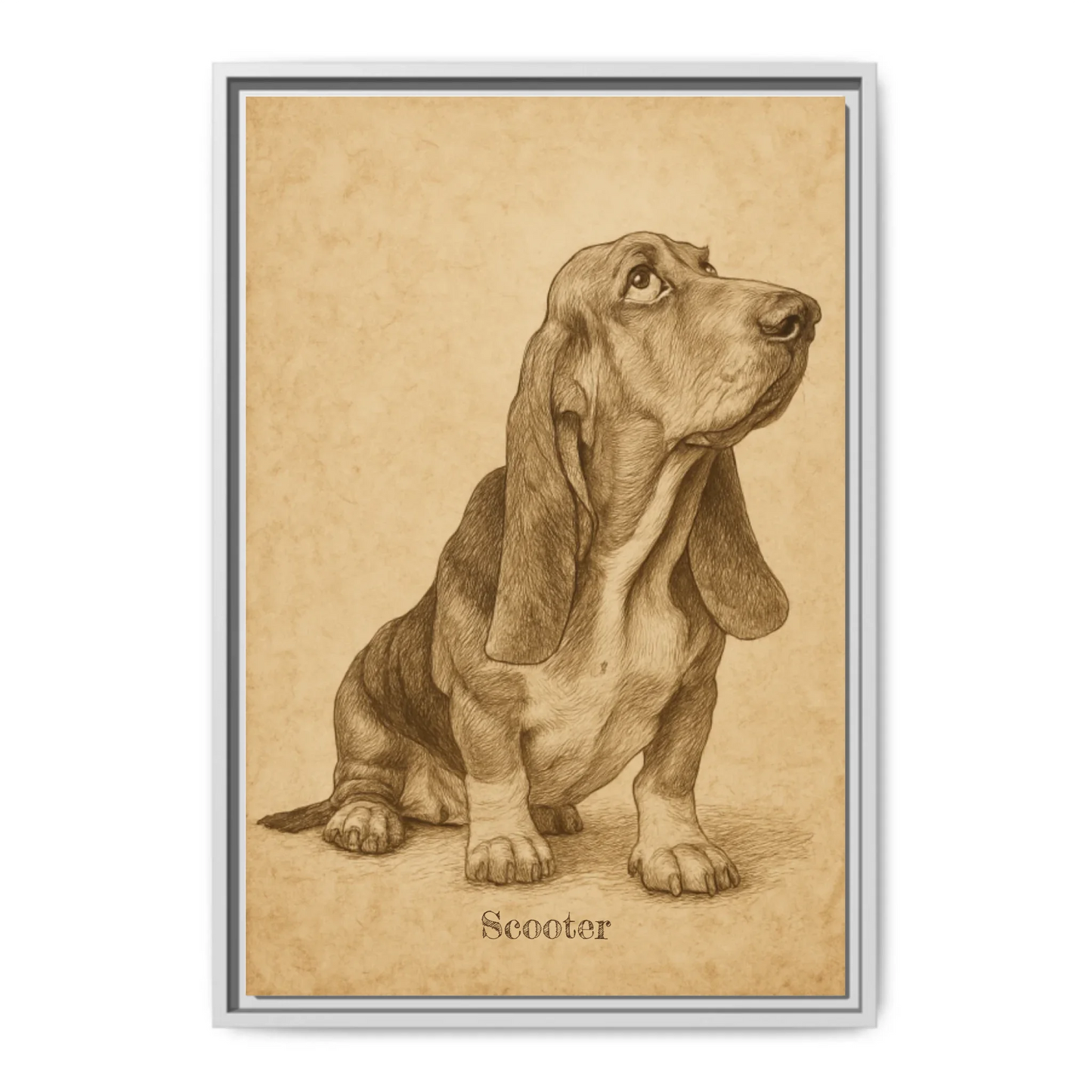 Vertical white 16 x 24