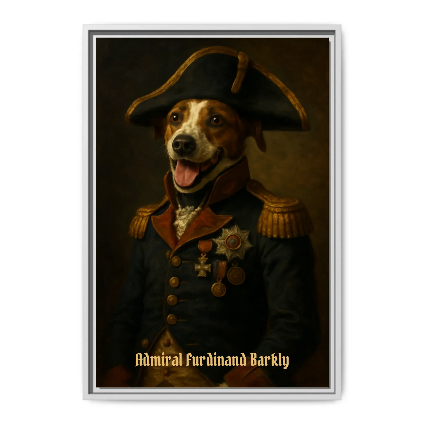 Vertical white 16 x 24