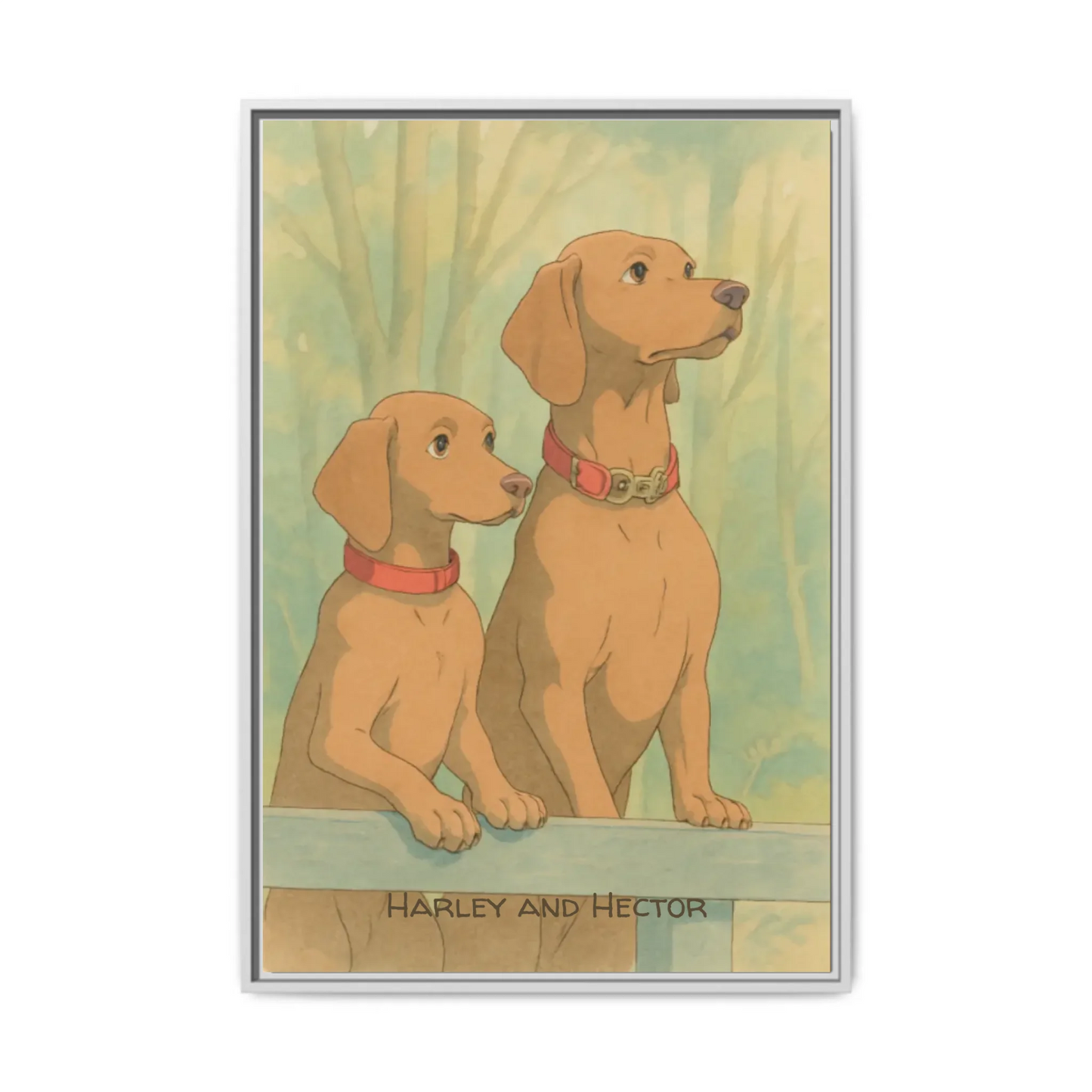 Vertical white 24 x 36