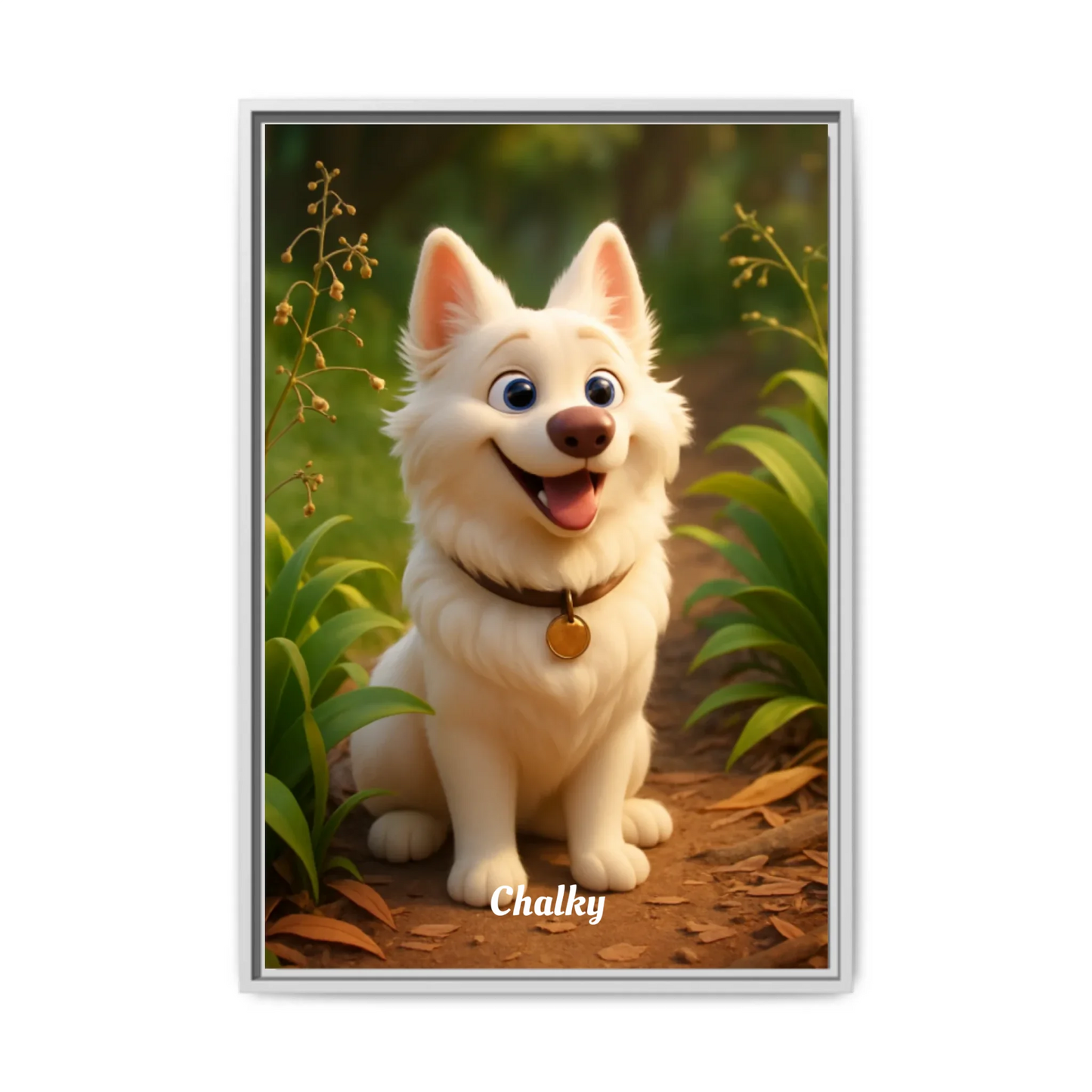 Vertical white 20 x 30