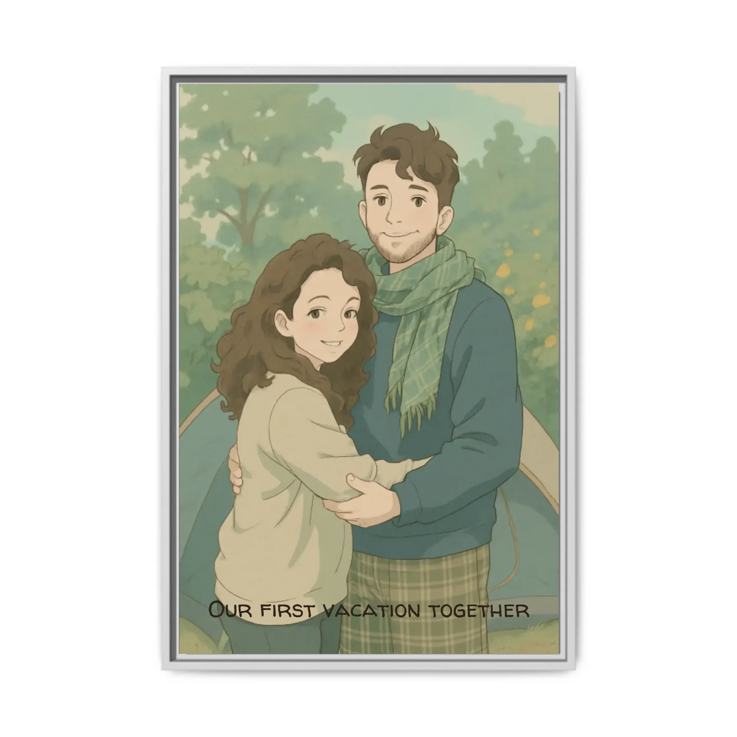 Vertical white 20 x 30